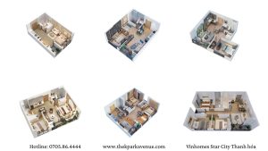 Thiết kế căn hộ phân khu the k park avenue