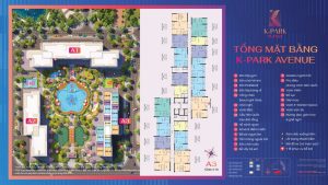 Tổng mặt bằng A3 the k park avenue
