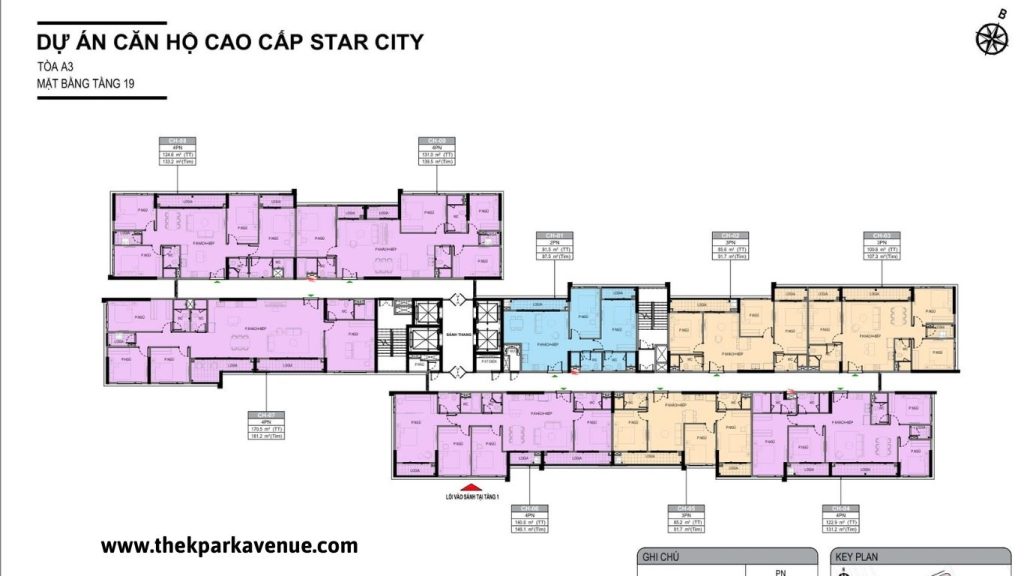 mb tầng 19 the k park avenue