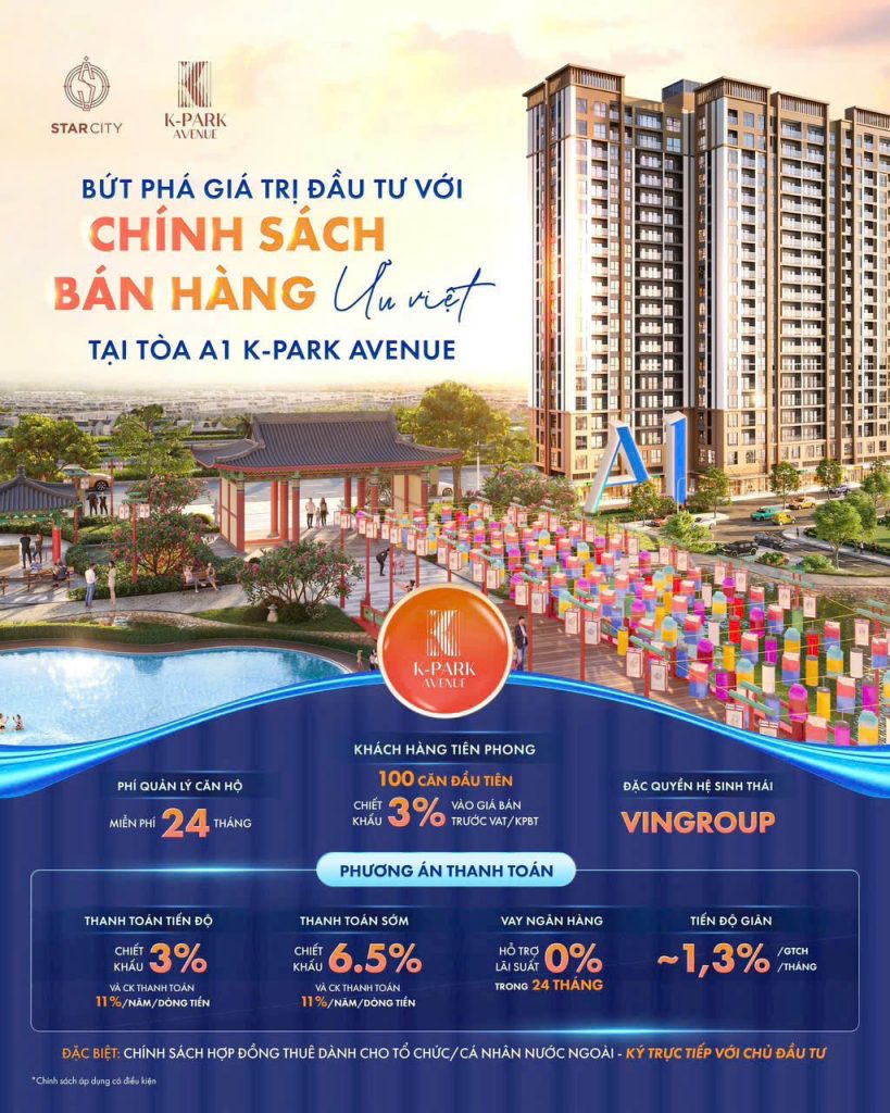 Chinh sach ban hang A1 k park avenue