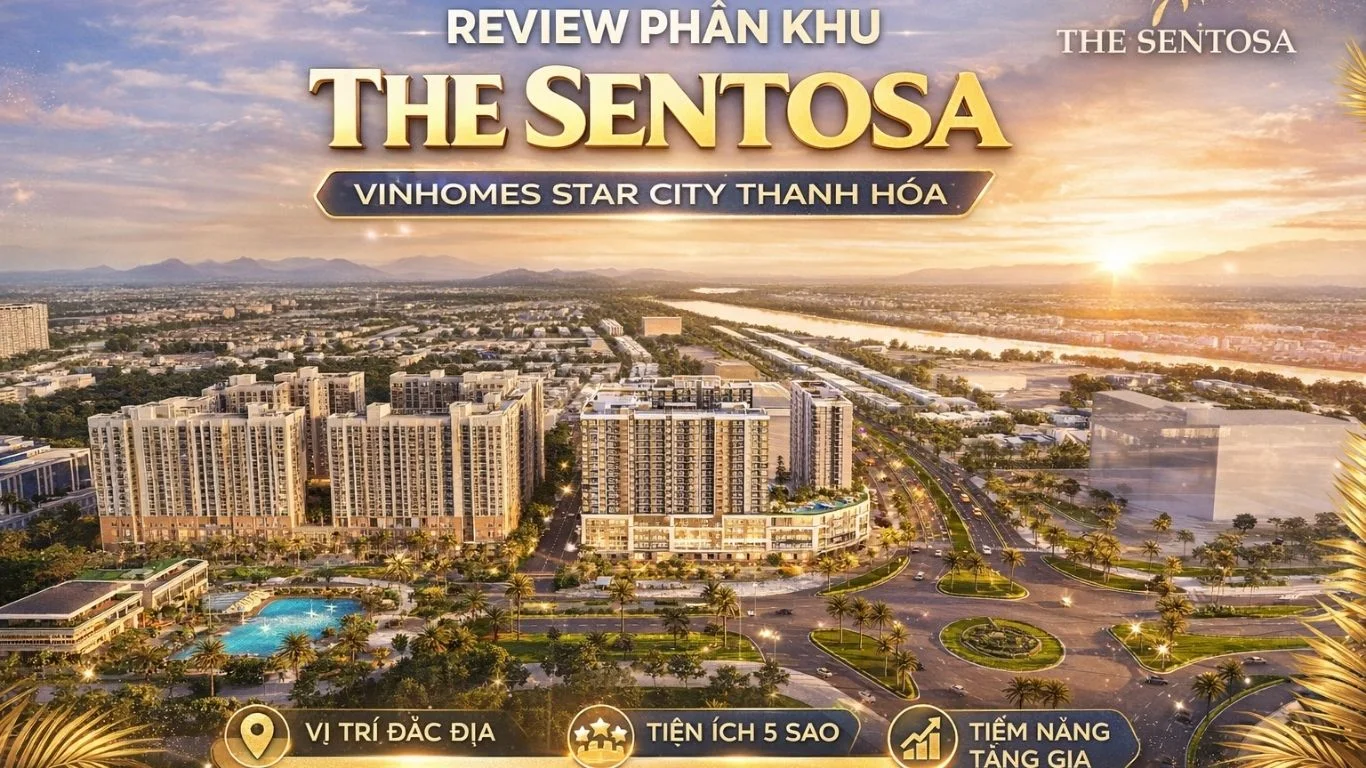 Review dự án chung cư The Sentosa Thanh Hóa